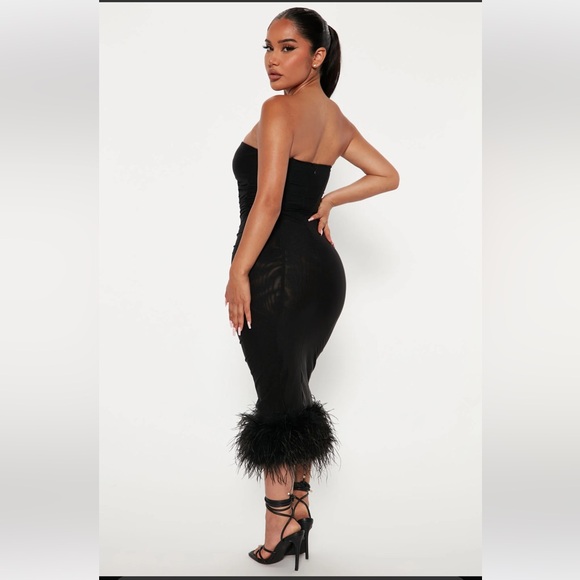 Cocktail Dress - Black, Size Large, New With Tags - Picture 4 of 10